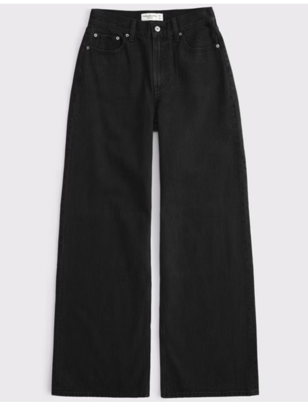 Abercrombie and Fitch high rise wide leg jean